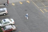 Solo Stroll through the Parking Lot