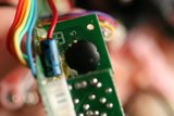 Small Electronic Device Up Close