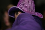 Purple Hat Man