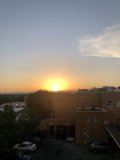 Parking Lot Sunset