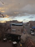 Sunset over Santa Fe's Urban Landscape