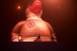 Riding the Inflatable Duck at Coachella