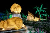 Dinosaur Delight: The Lighted Spectacle at the Glowfari Oakland Zoo