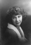 Vintage Portrait of a Happy Woman