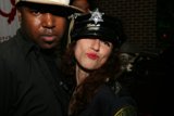 Captain and Officer Strike a Pose