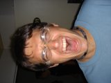 A Happy Man with Glasses
