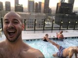 Urban Relaxation in the Hot Tub