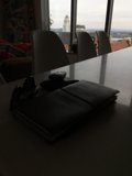 Black Leather Book on a Desk