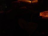 Urban Silhouette Pouring Drink at Pub