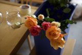 Flower Arrangement on the Wedding Table