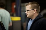 Two Men in Glasses and Jackets