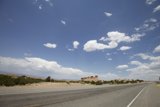 The Endless Highway Beneath the Cloudy Sky