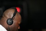 Bass Rushin' with Headphones