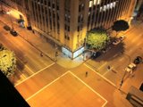 Nighttime View of an Urban Metropolis