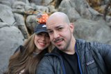 Selfie Time at the Waterfall