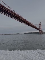 Golden Gate Bridge from Water Level