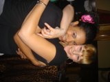 Tight embrace of friendship
