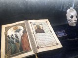 The Skull Book and Mask