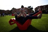 Red Chair Memories: A Perfect Summer Day in Presidio