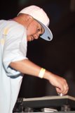 Deejay Craze in his signature cap