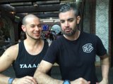 Black Shirted Men
