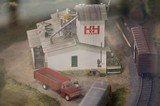 H&H Feeds Model Railroad Diorama in Miniature Detail