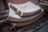Concrete Blocks on Conveyor Belt
