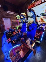 Child Playing Godzilla Kaiju Wars Arcade Game