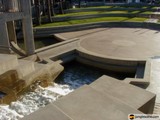 The Serene Waters of the Park Fountain