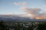 Stormy Skies Over the Urban Scenery
