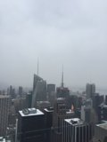 Snowy Manhattan View