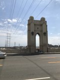 Driving through the Archway
