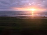 Sunset over the Pacific