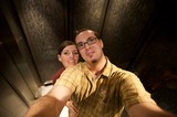 Election Day Selfie Couple in Elevator 2008