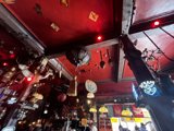A Vibrant Night at a Trendy Urban Bar