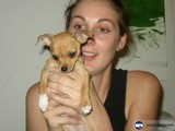 Woman and her Chihuahua