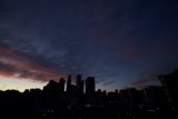 Melbourne Metropolis at Sunset