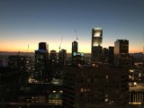 Sunset over the Urban Metropolis