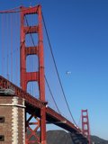 Flying over the Golden Gate