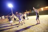 Nighttime Frisbee Fun