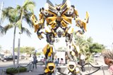 The Mighty Bumblebee Robot Stands Tall