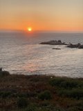 Lighthouse Horizon at Sunset