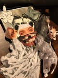 Collage of Art and Wildlife with a Woman
