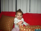 Baby Bliss on the Couch