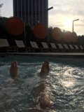 Soaking in Sunset