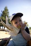 A Fall Day Out: Corn and Caps