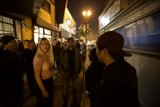 Night Crowd at the Artwalk