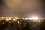 Night Lights and Crowded Streets