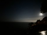 Full Moon Over the Ocean