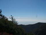 Overlooking the Majestic Ocean and Mountains